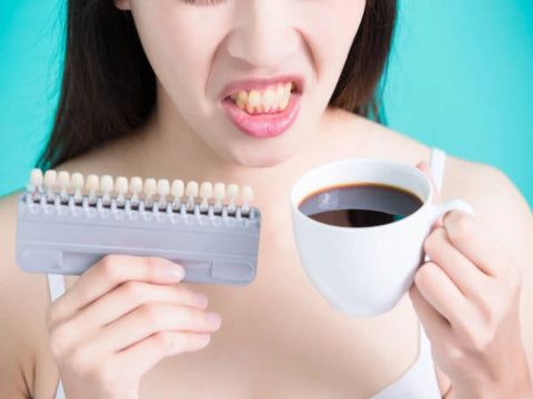 best way to remove coffee stain on teeth