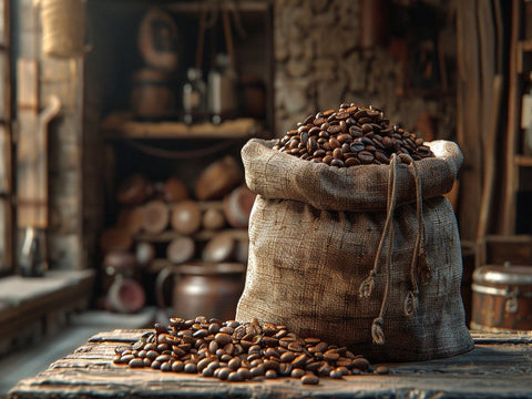 coffee beans storage duration