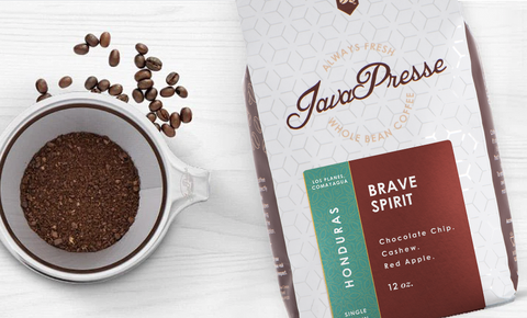 gifting coffee beans javapresse