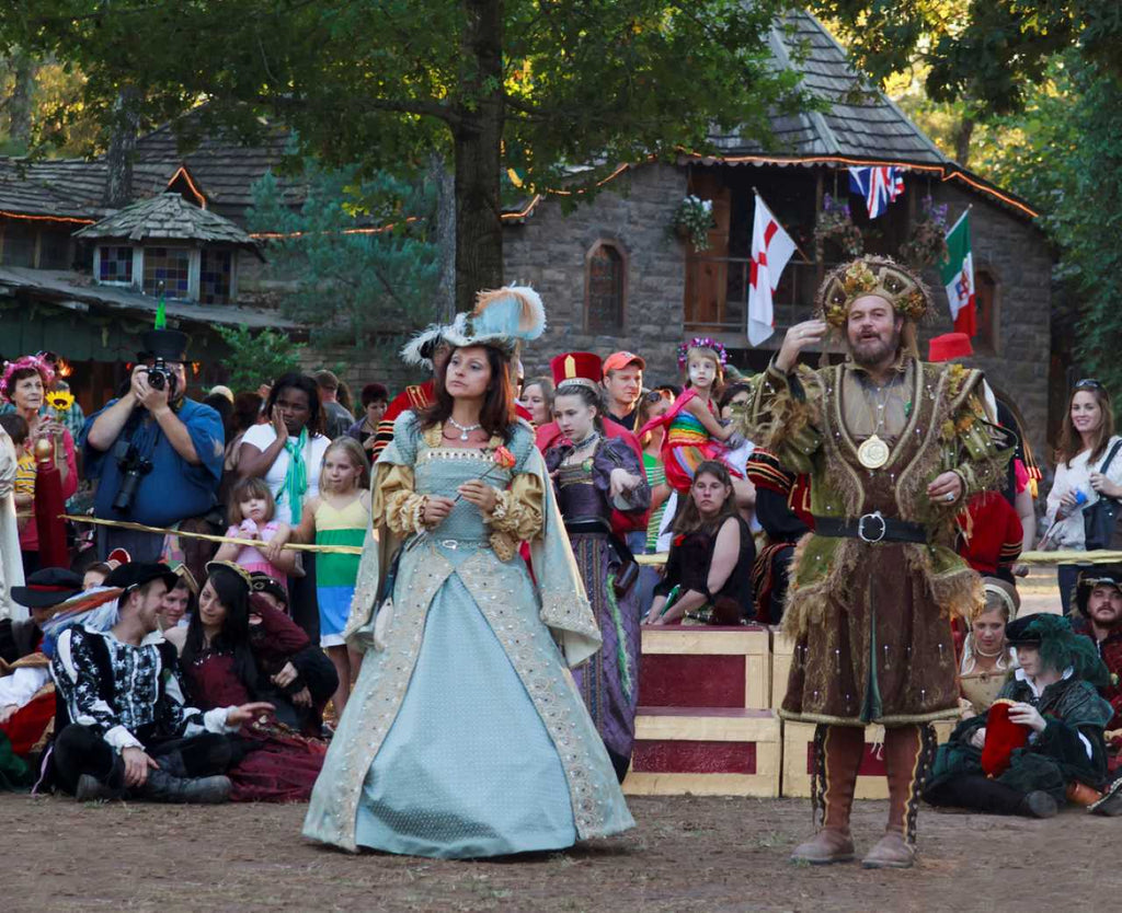 King and Queen at the Texas Renaissance Festival,