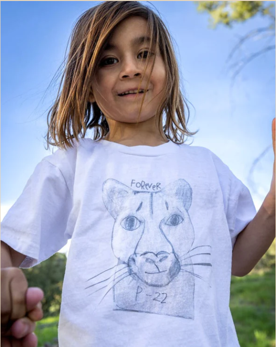 Emergence Mountain Lion Kids T-Shirt #SaveLACougars –