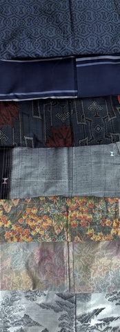 yokodana.com 110-OHSHIMA 10lbs vintage ohshima tsumugi silk kimonos