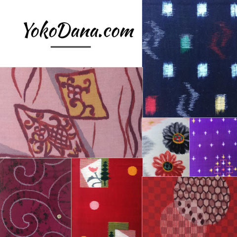 Logo #2 for yokodana.com, multiple fabric pieces