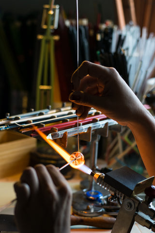 cosima montavoci how to make glass jewellery