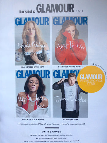 Glamour UK July Covers