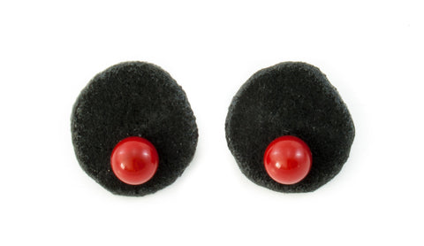 Petra round earrings