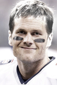 Ladies and gentlemen, your Super Bowl LX MVP ... Tom Brady. (Illustration: Aging Booth)