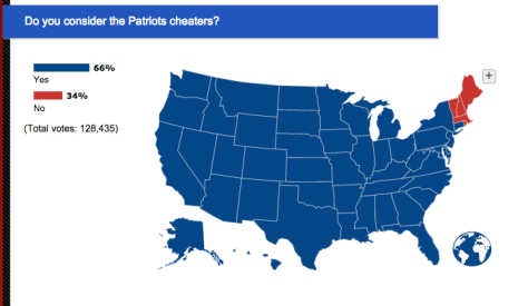 Pats Poll Cheaters