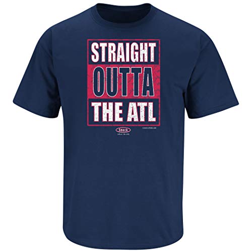 Atlanta Baseball Fans - Straight Outta the ATL Shirt – Smack Apparel