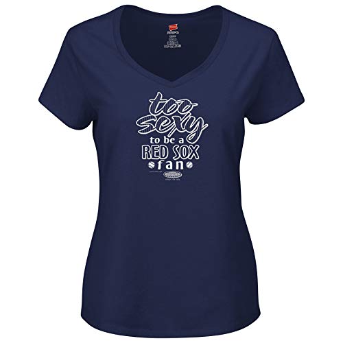 ladies red sox shirts