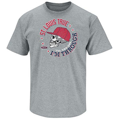 St. Louis Baseball Fans. St. Louis Drinking Town with a Baseball Problem  Red T-Shirt (Sm-5X) (Short Sleeve, Small) : : Clothing &  Accessories