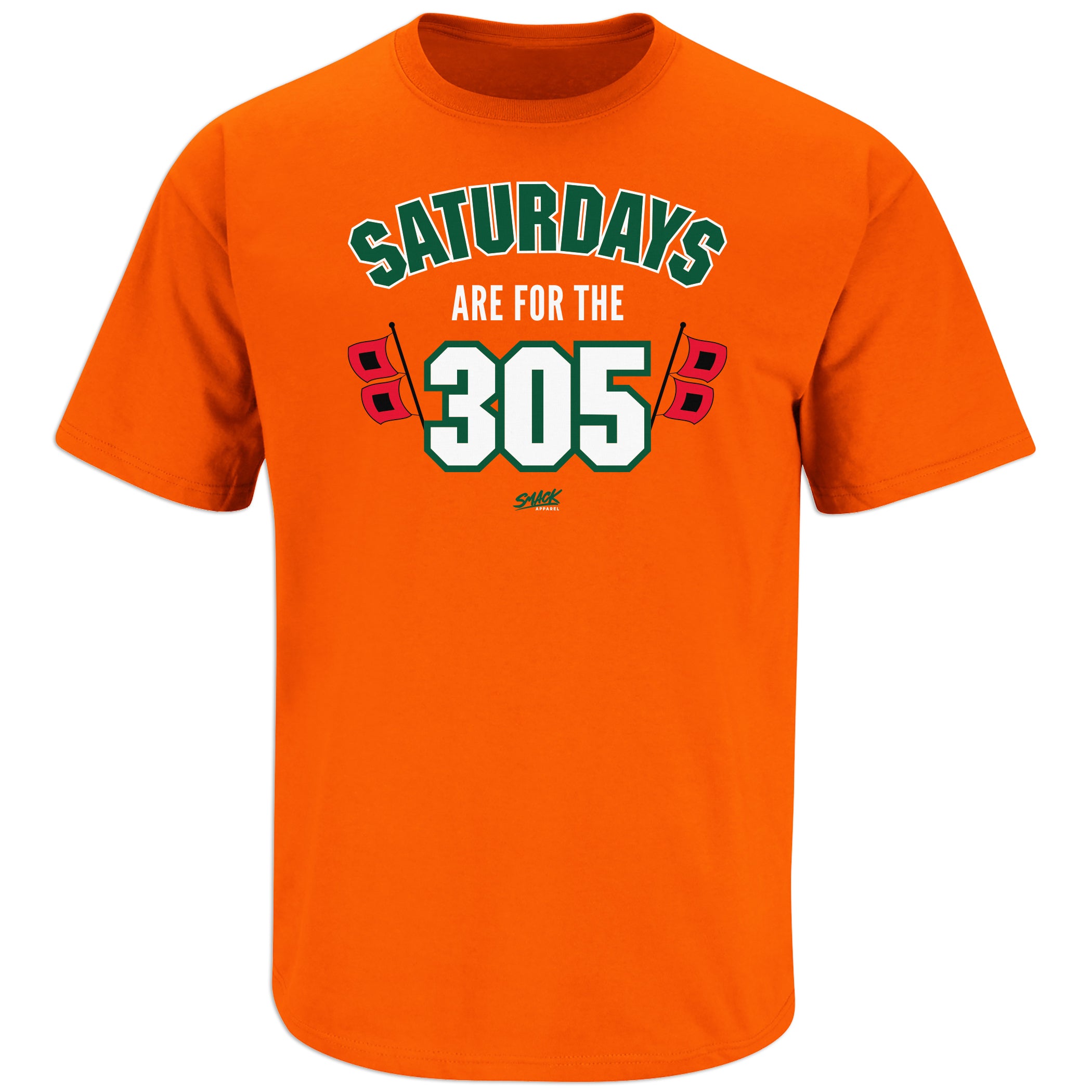 Saturdays T-Shirt for Miami College Fans (SM-5XL) - Smack Apparel product image