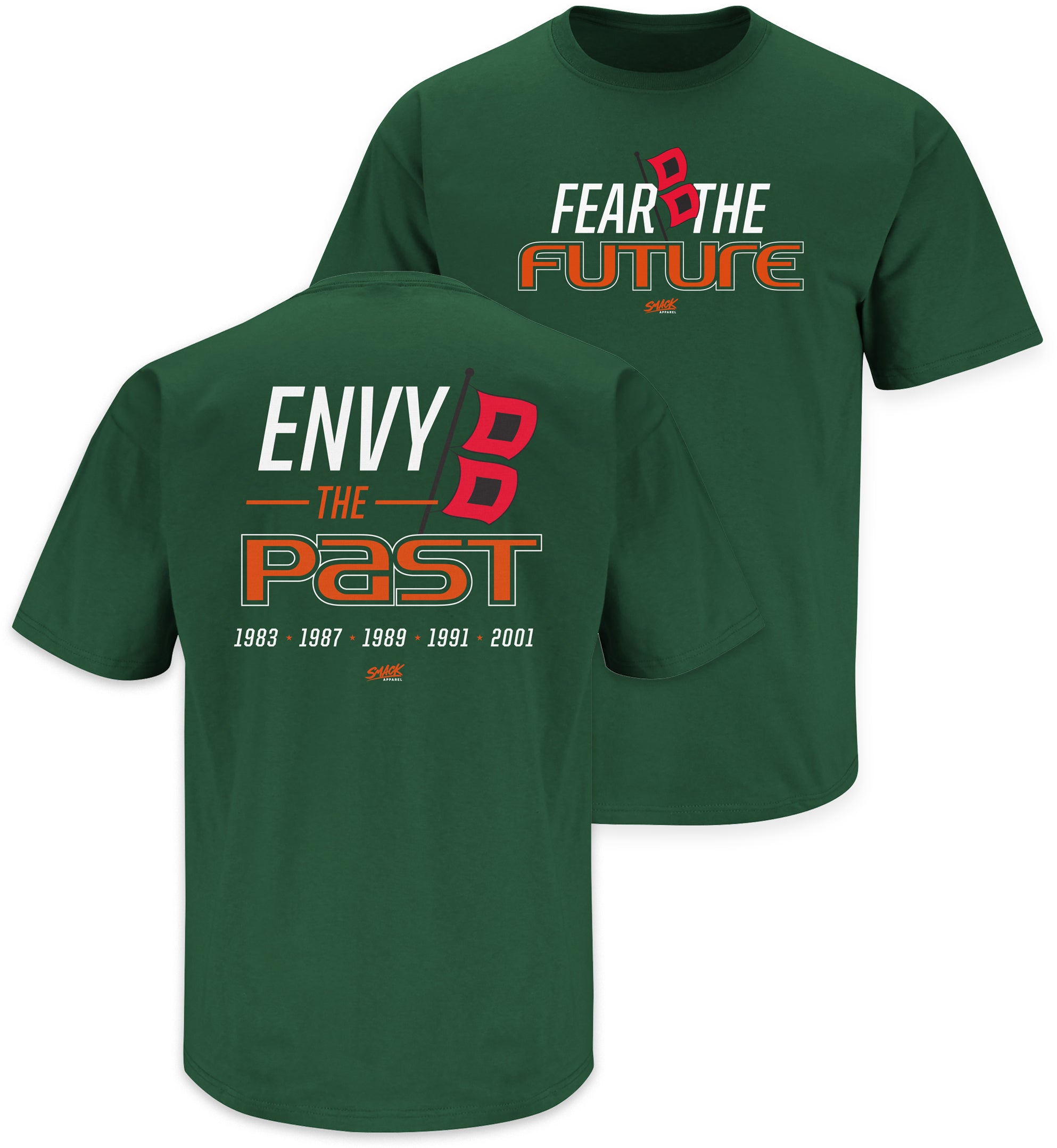 Fear The Future T-Shirt for Miami College Fans (SM-5XL) - Smack Apparel product image