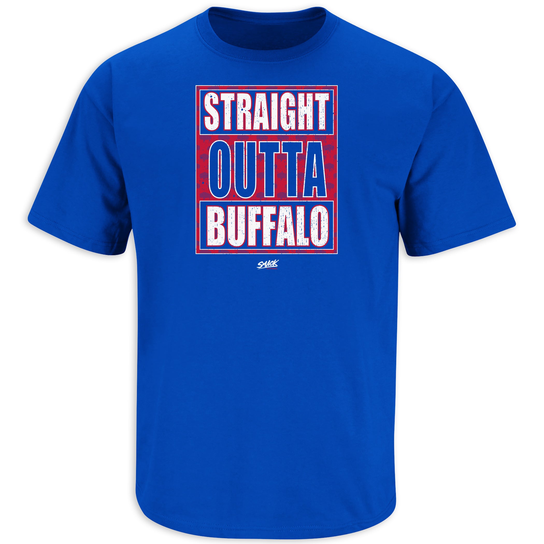 Straight Outta Buffalo Shirt | Buffalo Pro Football Fan Apparel – Smack ...