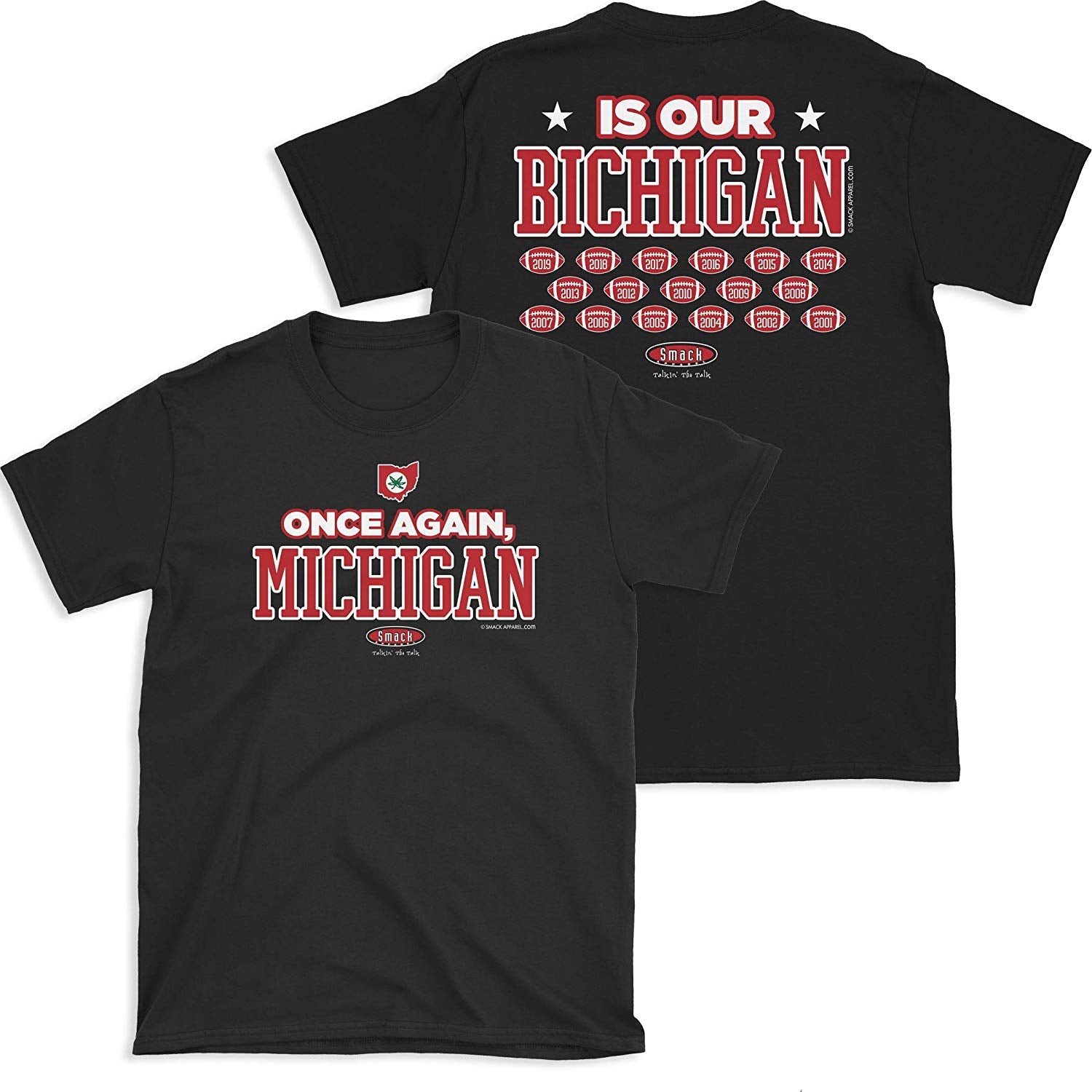 Best Shirts For Ohio State Buckeyes Fans Smack Apparel