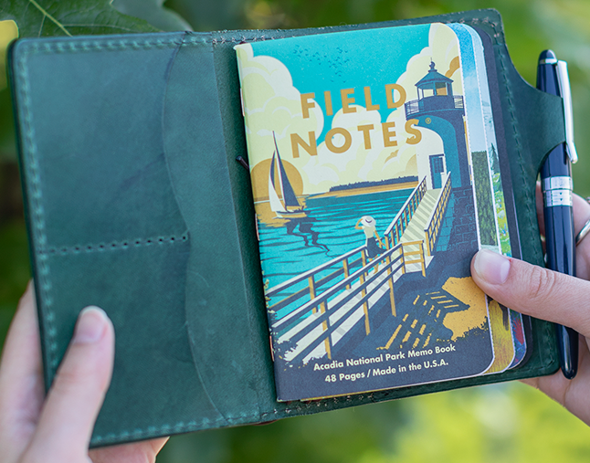 Field Notes Memo Book and Pocket Size Travelers Notebook
