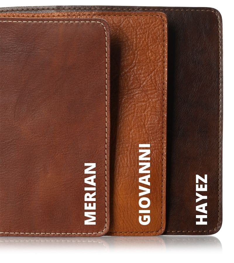 Artist Brown Leather Notebook Cover