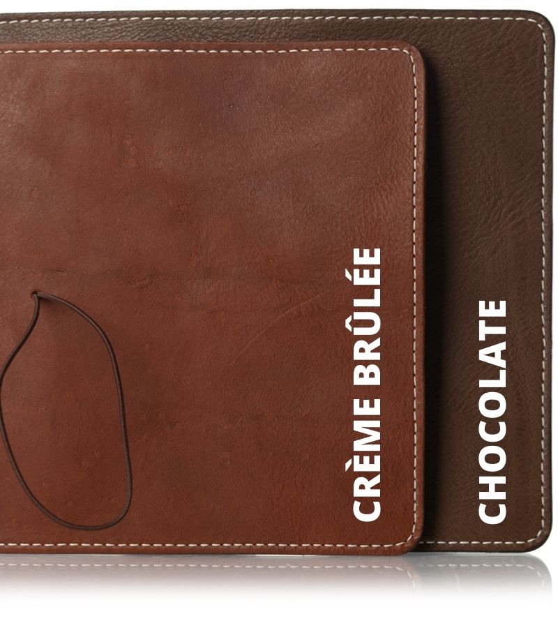 Creme Brown Leather Notebook Covers