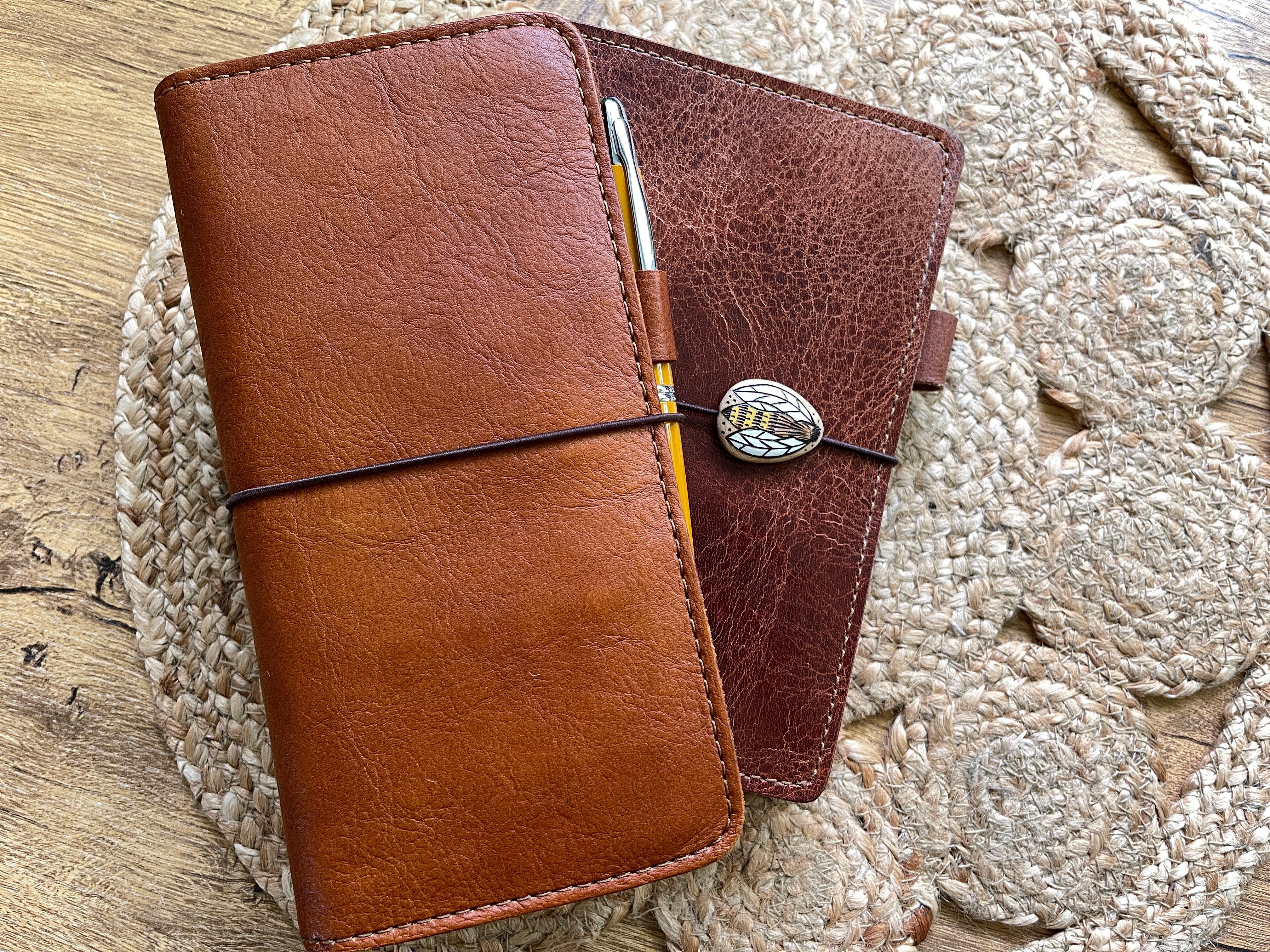 Chic Sparrow Leather Planner and Journal Covers