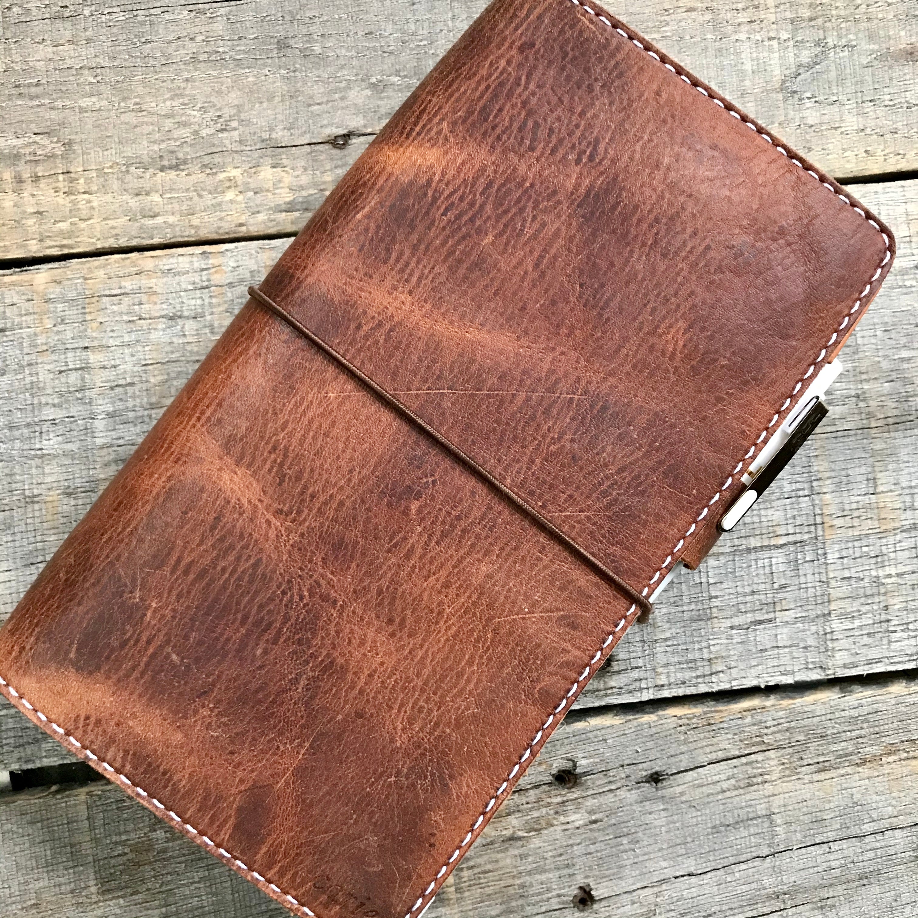 Waypoint Leather Travelers Notebook Cover