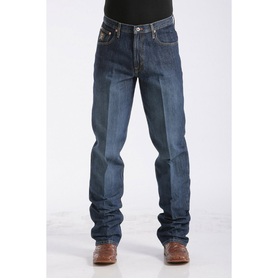 Cinch Men's Slim Fit Silver Label Jean - Medium Stonewash