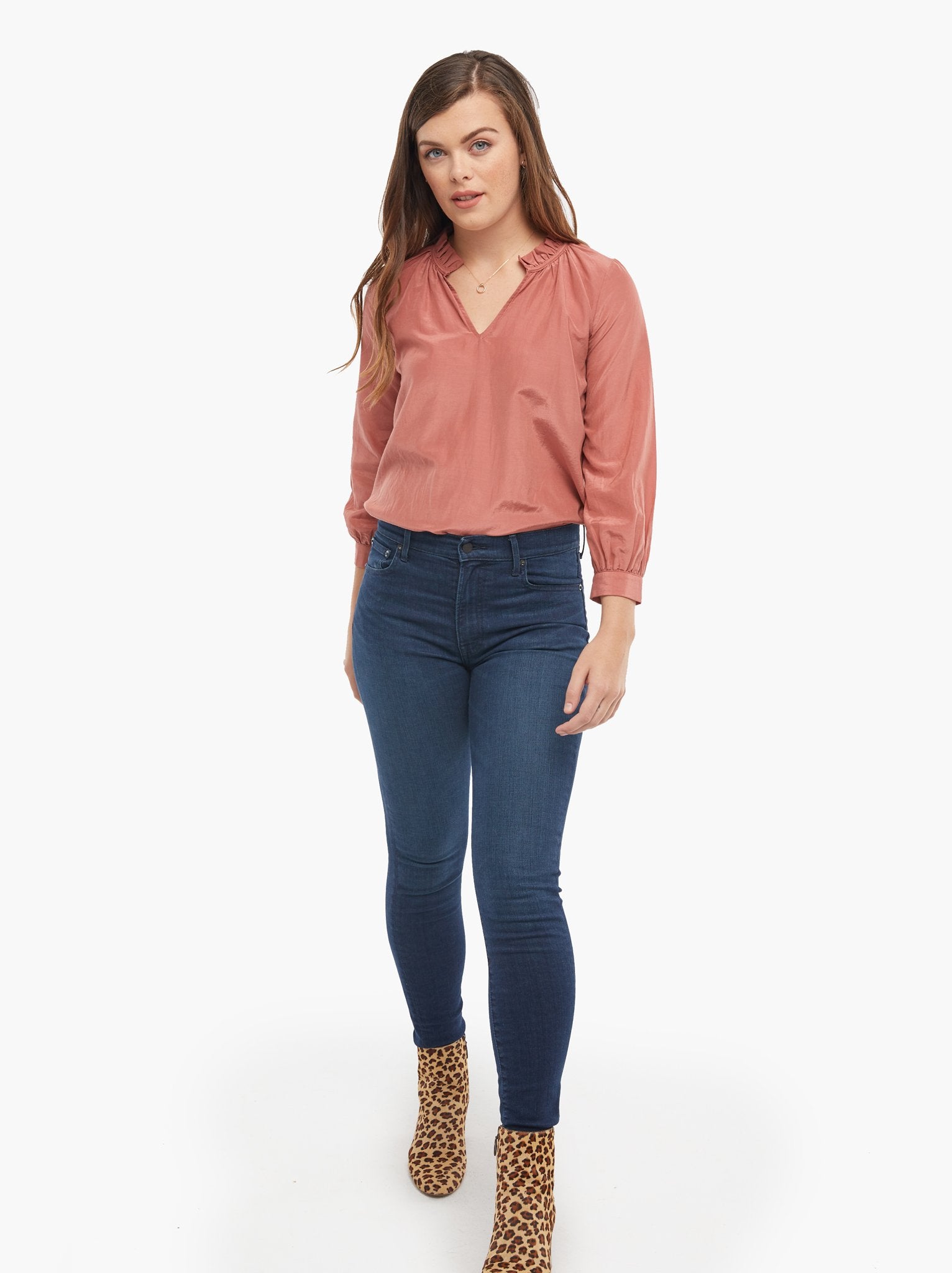 high rise super stretch jeans