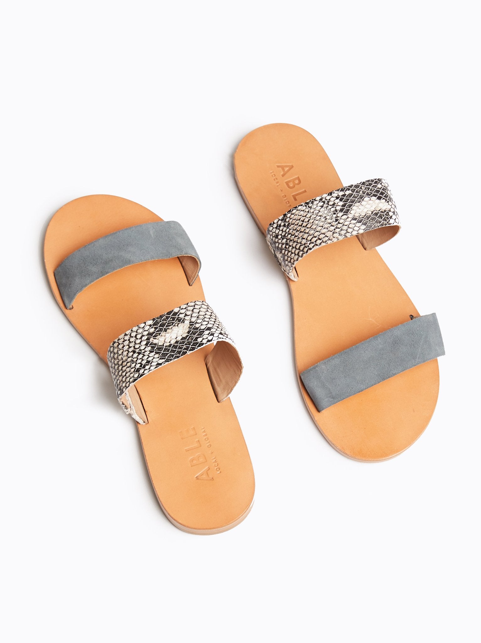 sandals double strap