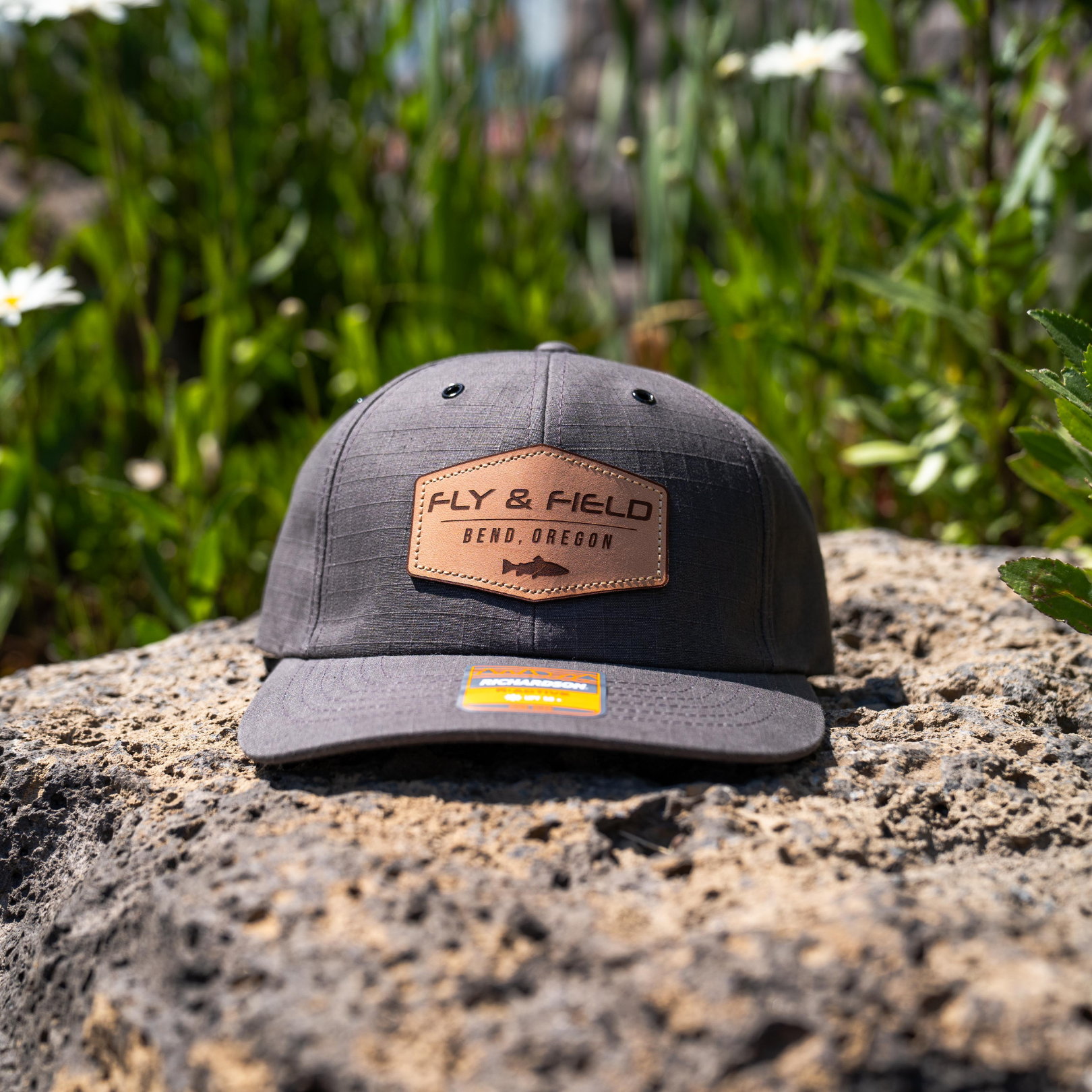 Fly and Field Fish and Fly Leather Patch Hat - Bend