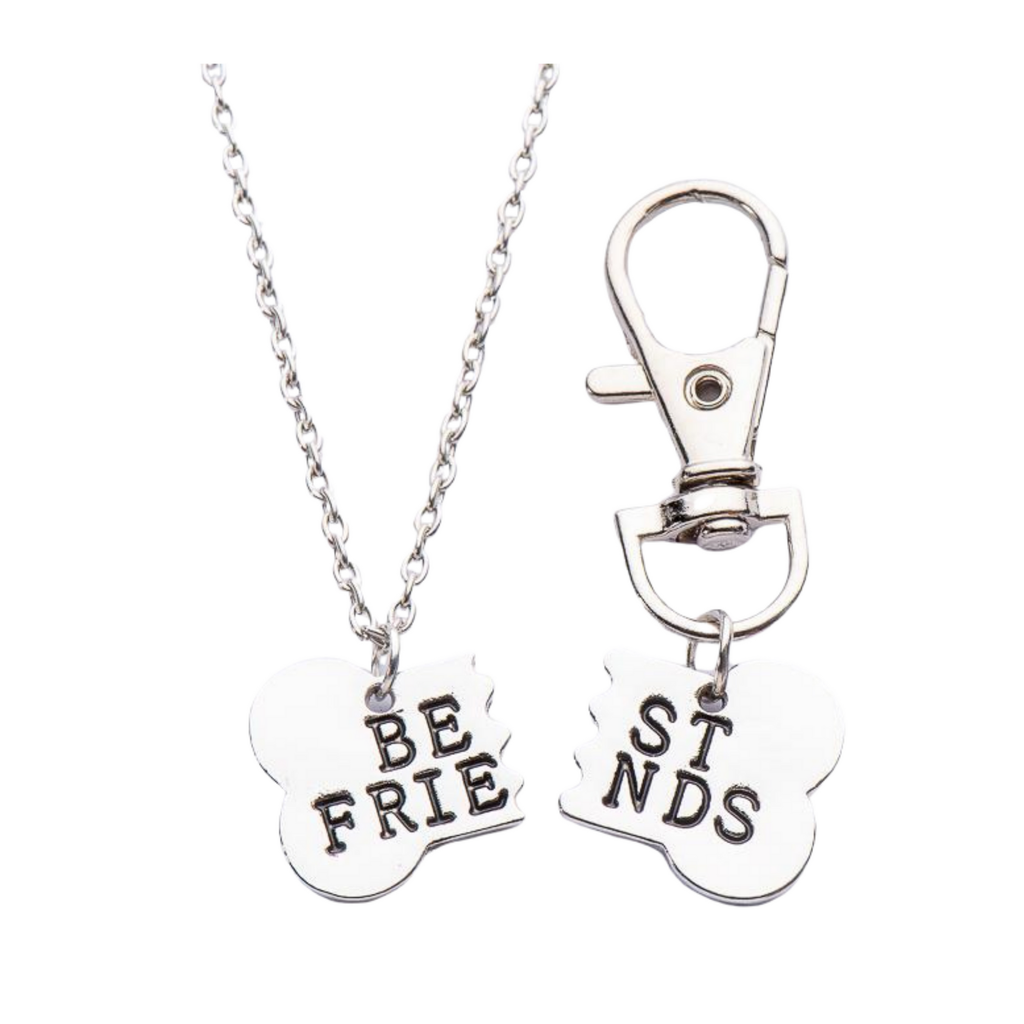 best friend dog tag and necklace
