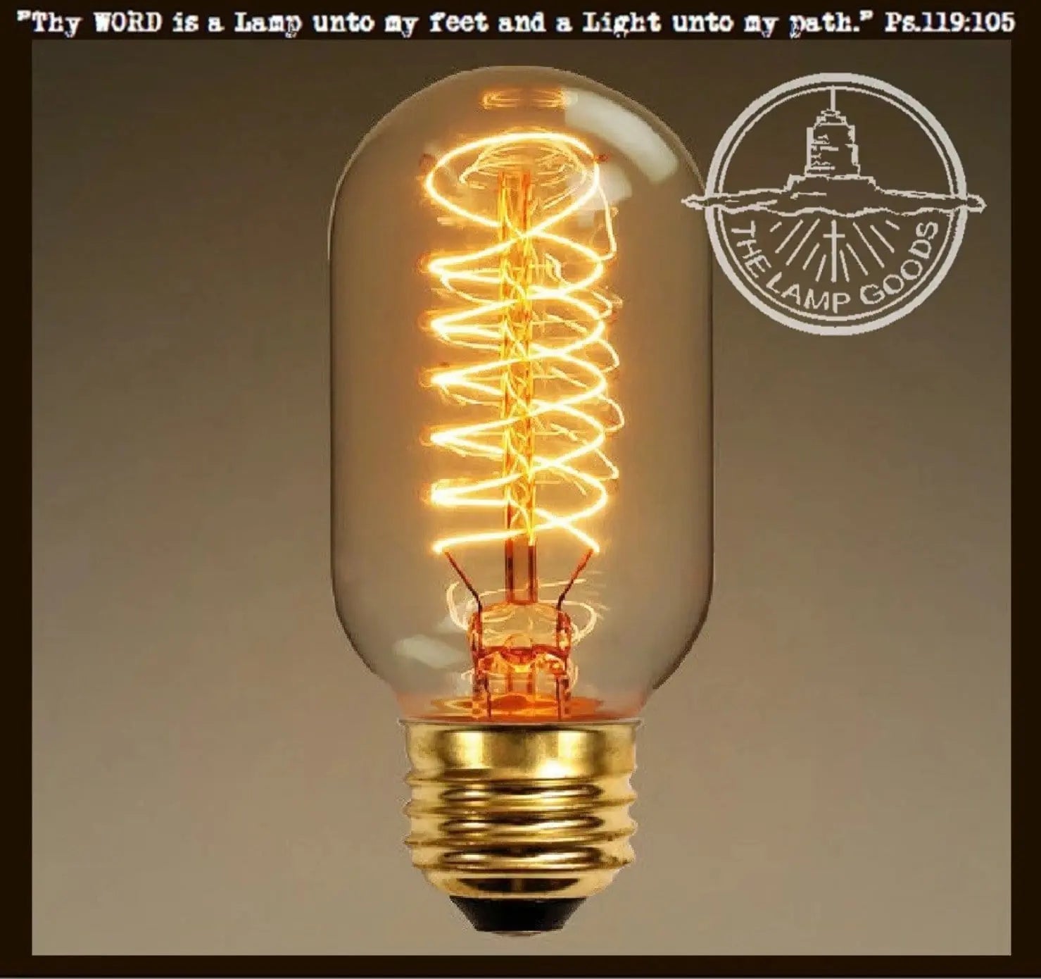 Edison Style Light Bulb For Mason Jar Lighting 40 Watts