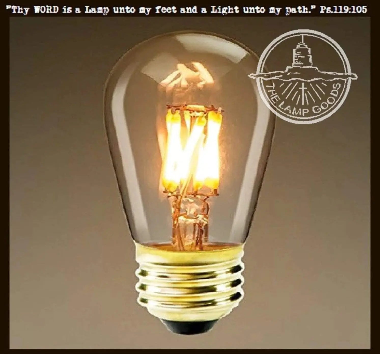 beton pad pion 40 Watt LED Edison Style Light Bulb – The Lamp Goods