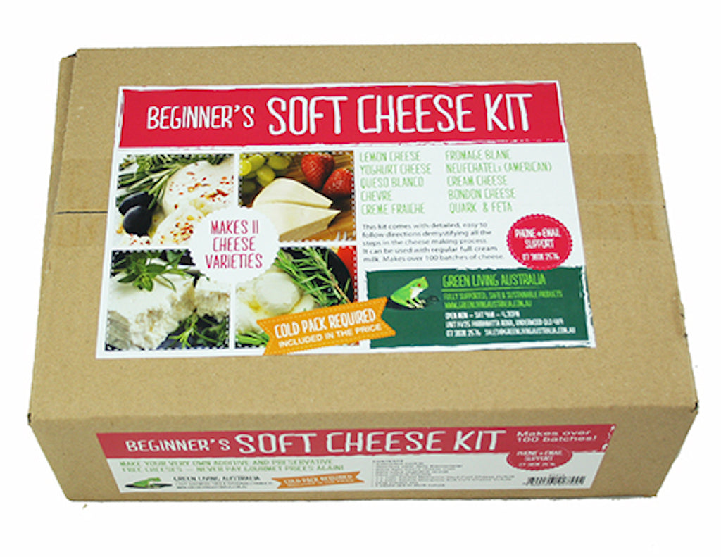 NEW Mad Millie Italian Fresh Cheese Making Kit Thermometer Cheese Salt OPEN  BOX