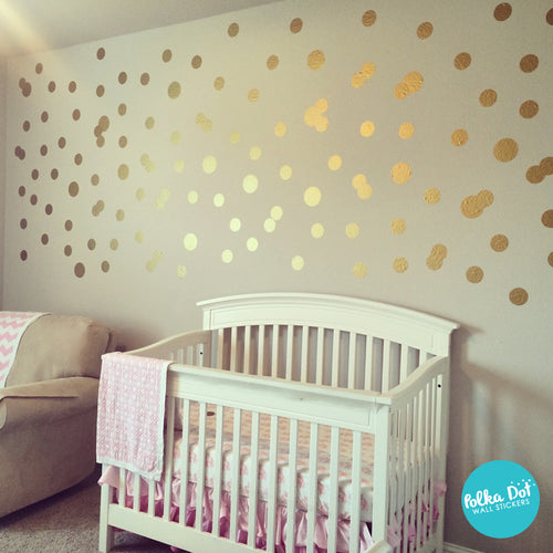 gold wall decals stickers