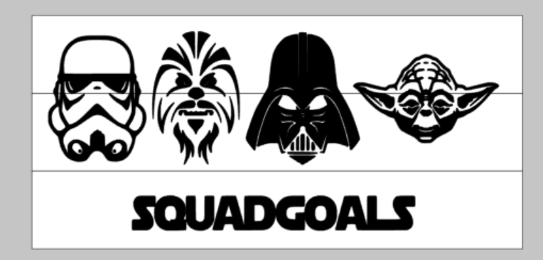 Download Squad Goals Star Wars Mommy S Design Farm SVG, PNG, EPS, DXF File