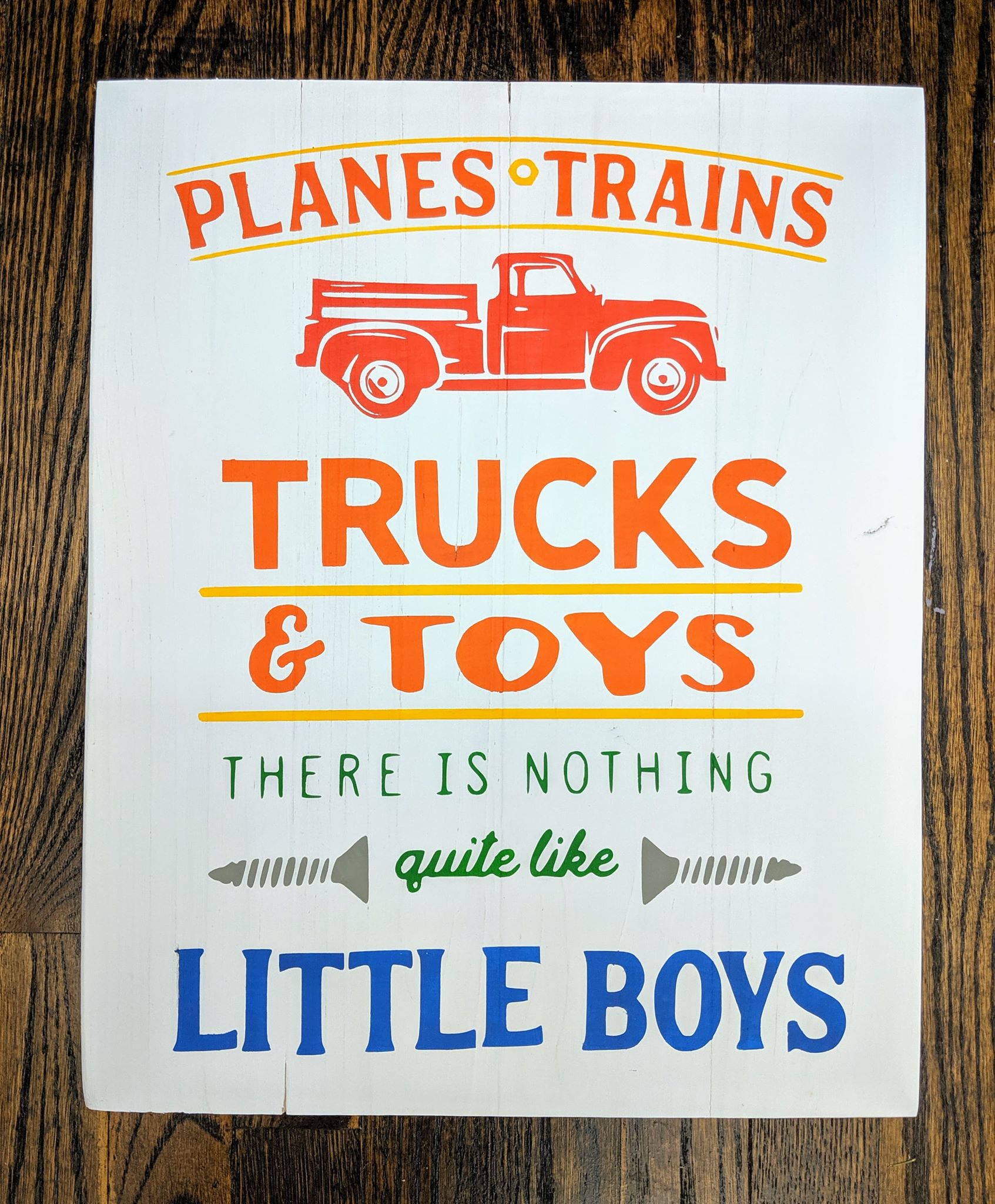 planes trains toys