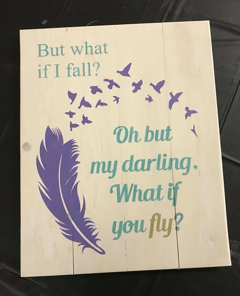 But What If I Fall Oh But My Darling What If You Fly Mommy S Design Farm
