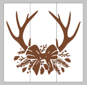 christmas deer antlers