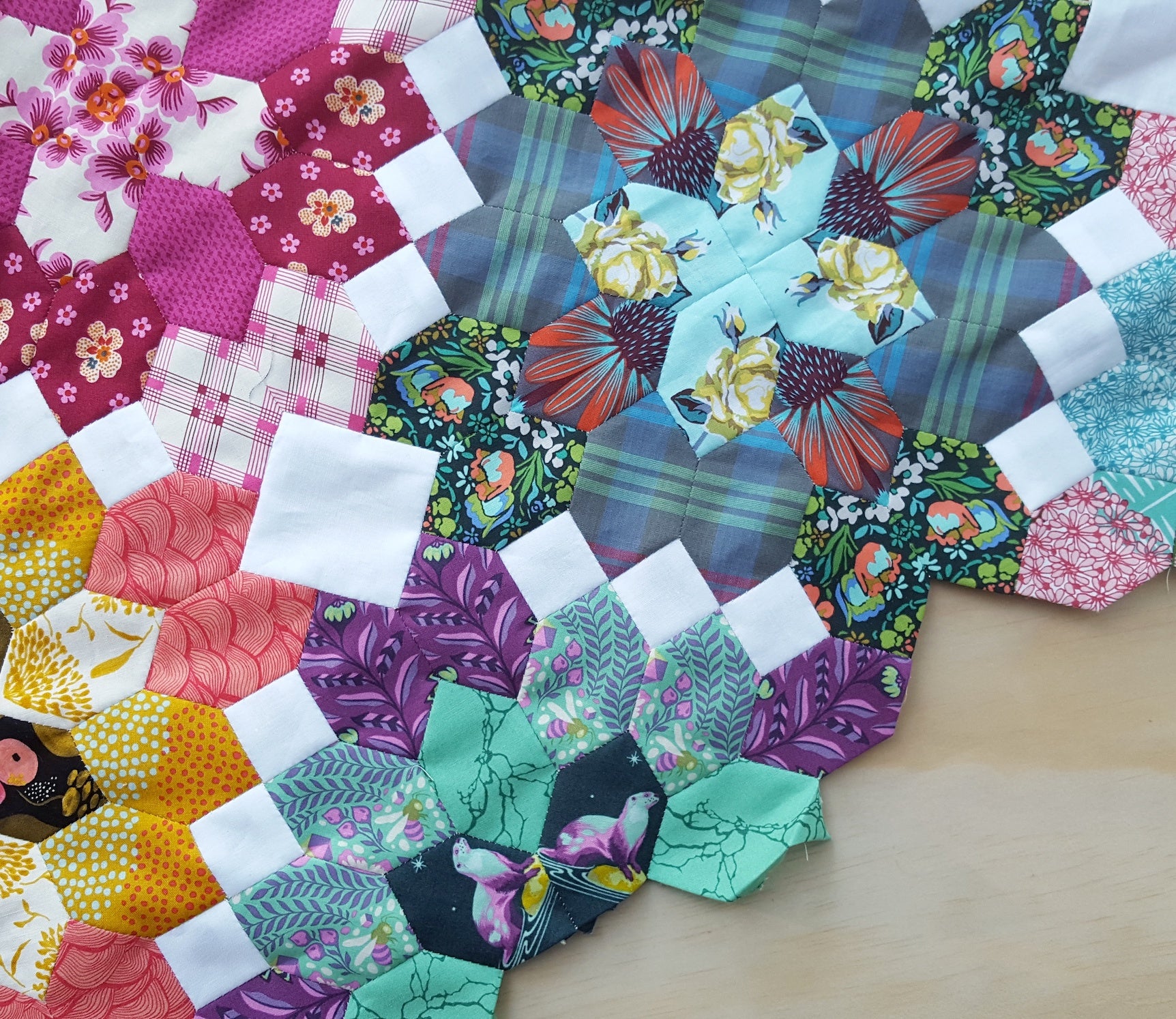 Sewing How To: Patchwork – English Paper Piecing – HookStitchSew