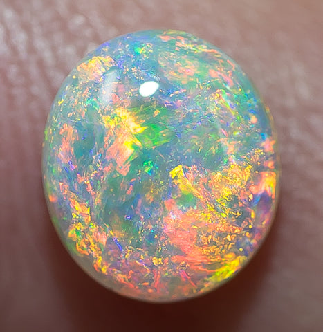 3.20 ct Crystal Opal Lightning Ridge natural solid Australian gem COSB ...
