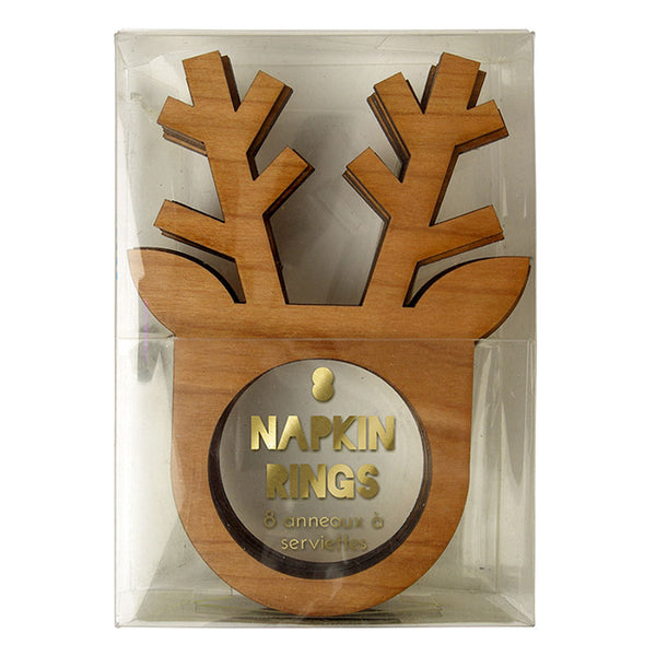 Wooden Reindeer Napkins