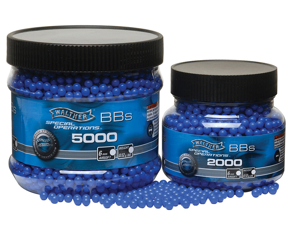 Walther Airsoft BBs .12g 2000 ct Umarex USA