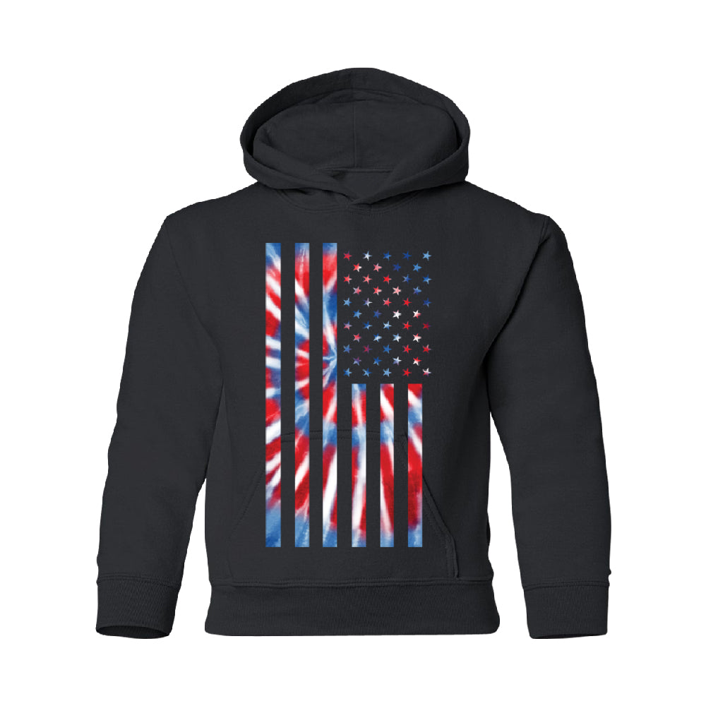 SATIGI American Flag Print Black White Hoodie 3D Pullover Fleece Hooded  American Flag Sweatshirt USA Hoodie Teens