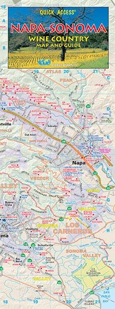 Napa – Sonoma Wine Country, California Recreation Quick(Laminated) Global Graphics