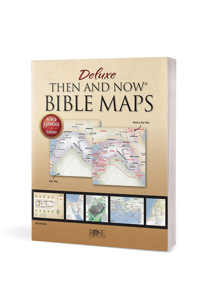 Deluxe Then and Now Bible Maps: New and Expanded Edition [Paperback ...