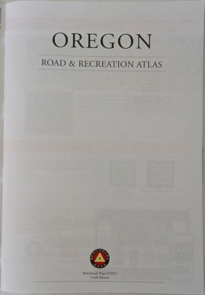 Oregon Road & Recreation Atlas (The Beaver State)  Wide World Maps & MORE!