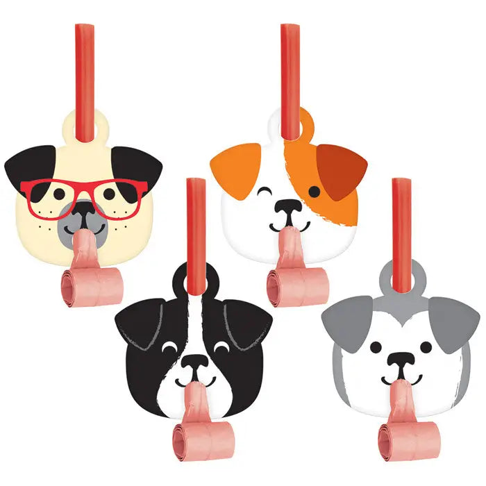 Puppy Dog Party Blowers