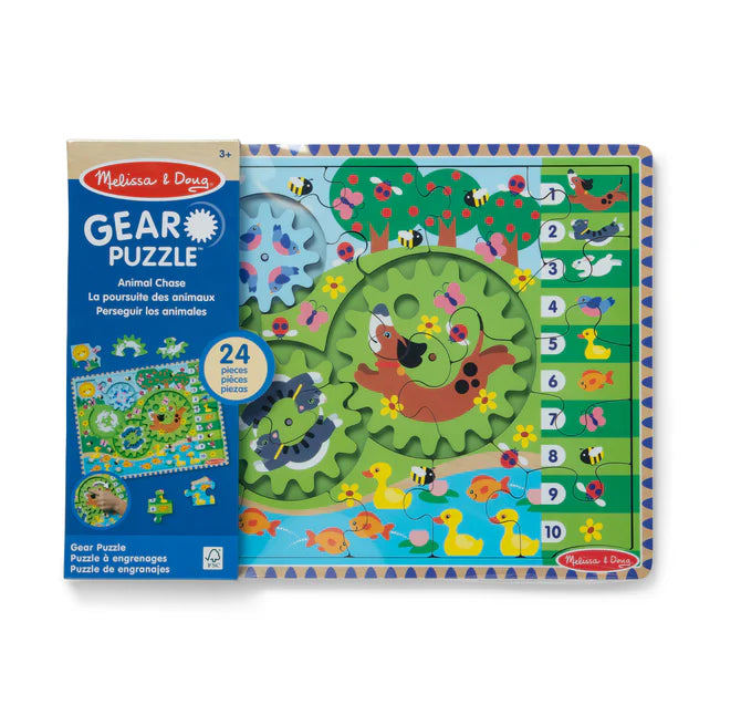 Animal i-spy Gear Puzzle