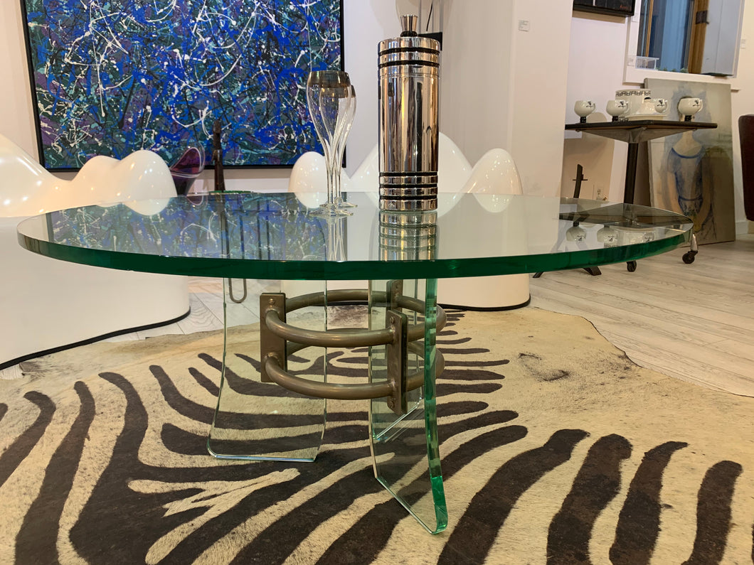 Pietro Chiesa for Fontana Arte Glass Coffee Table
