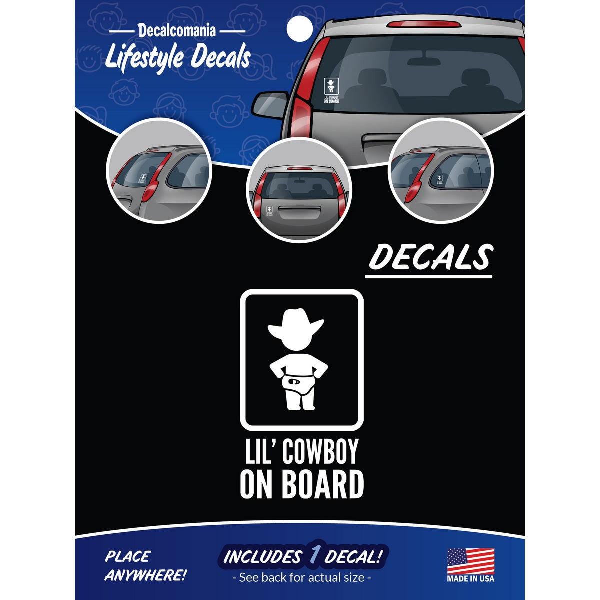 cowboy decals for trucks