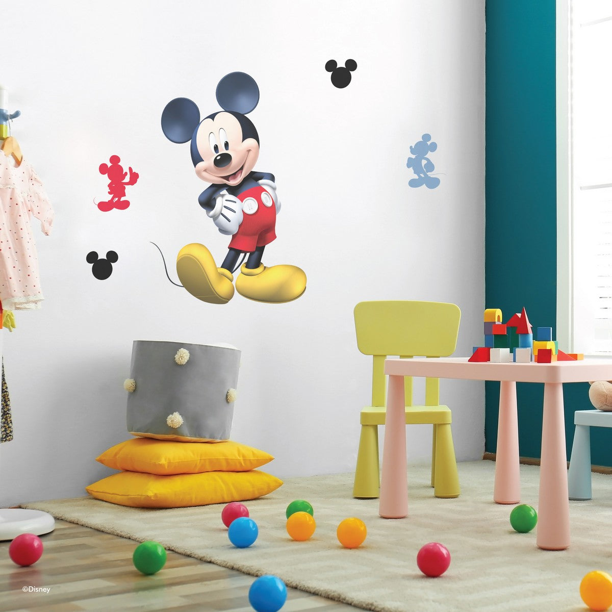 beu stromen personeelszaken Mickey Mouse Interactive Wall Decal – Decalcomania